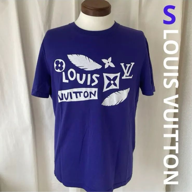 LOUIS VUITTON ルイヴィトン Tシャツ Sサイズ パープル 紫 - メルカリ