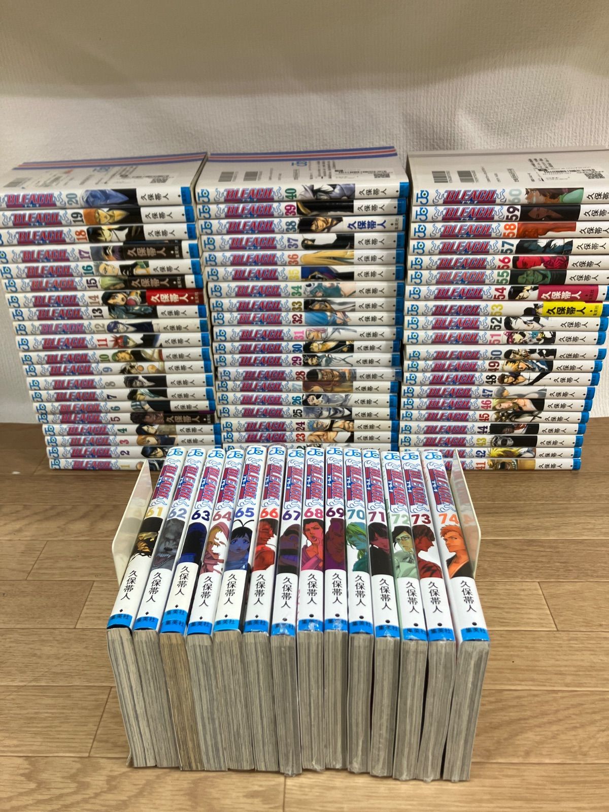 ☆【未開封あり】BLEACH ブリーチ 1～74巻 コミック全巻セット 久保帯