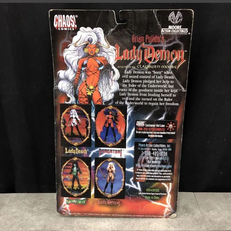 0）O27 レディデーモン ムーア フィギュア Lady Demon MOORE 