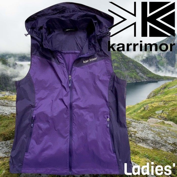 Karrimor カリマー CORE TECH SHIELD 防風 撥水 ナイロン フーデッド 