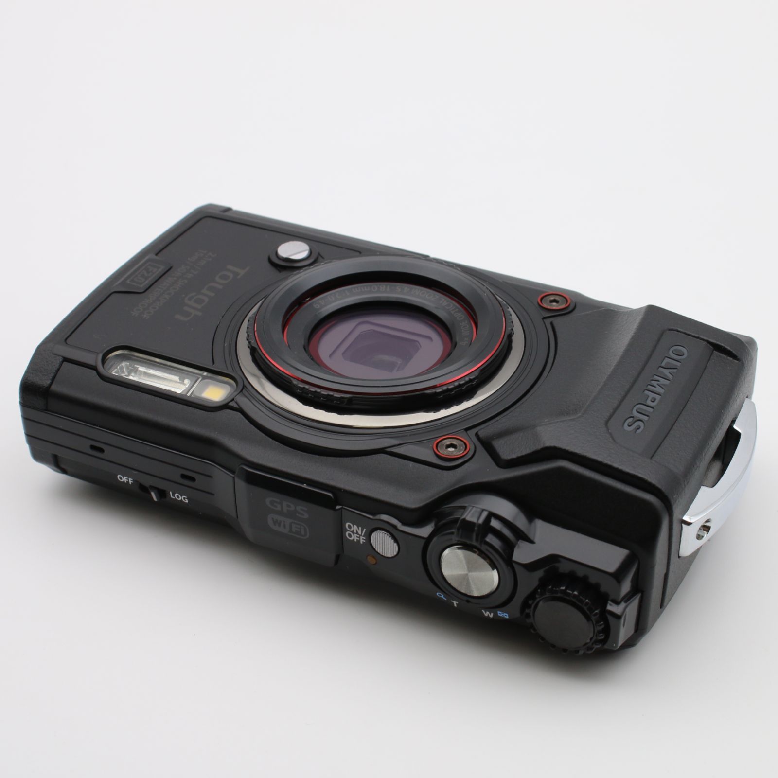 ほぼ新品】 OLYMPUS Tough TG-6 ブラック 1200万画素CMOS F2.0 15m 