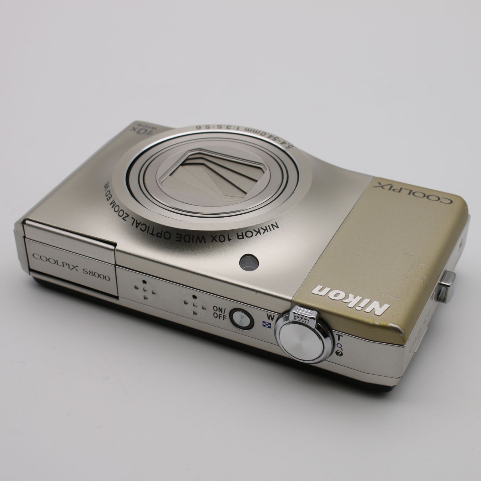 美品】 Nikon COOLPIX S8000 シャンパンシルバー デジタルカメラ
