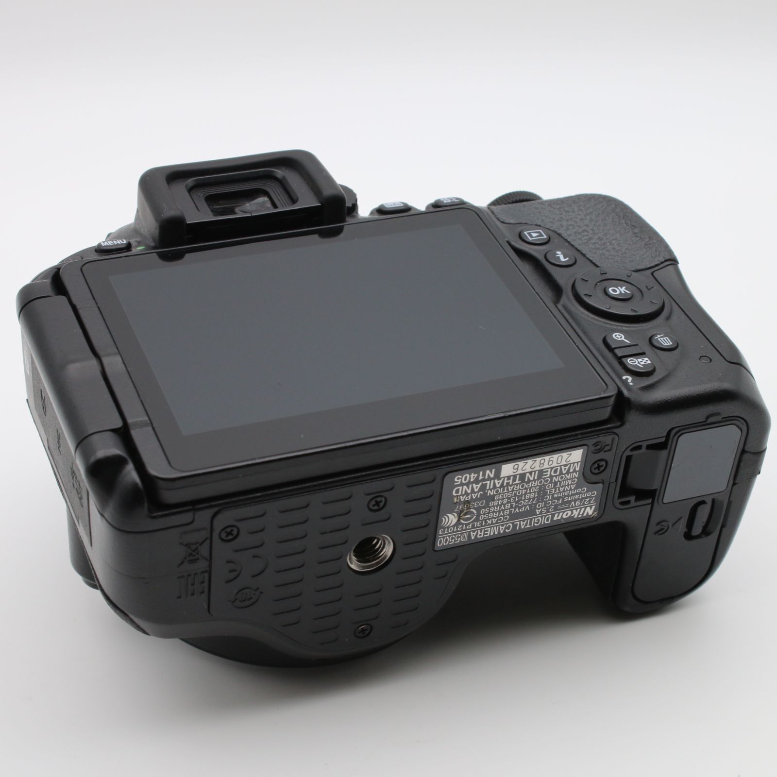 極上品】 Nikon D5500 ダブルズームキット ブラック 18-55mm + 55 