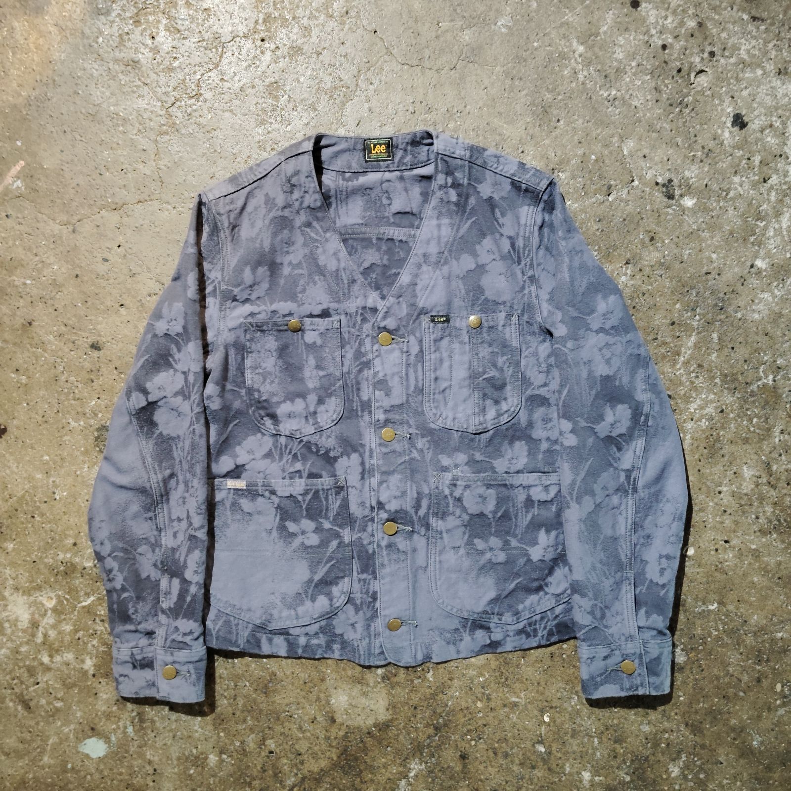 Paul Smith × Lee 25ss Jacquard Collarless Chore Coat S ポール