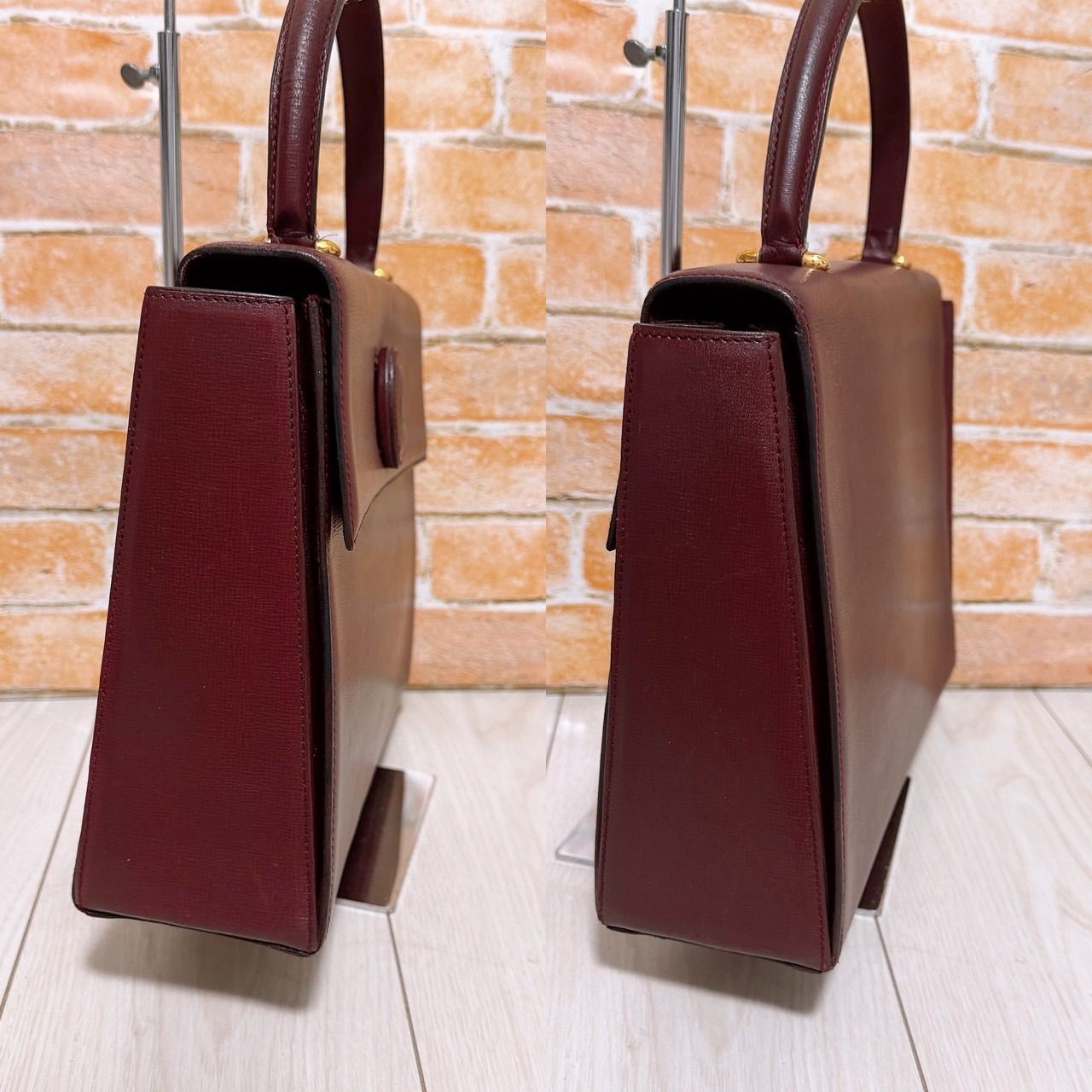 美品) Cartier(カルティエ)ハンドバッグ マストライン ターンロック 
