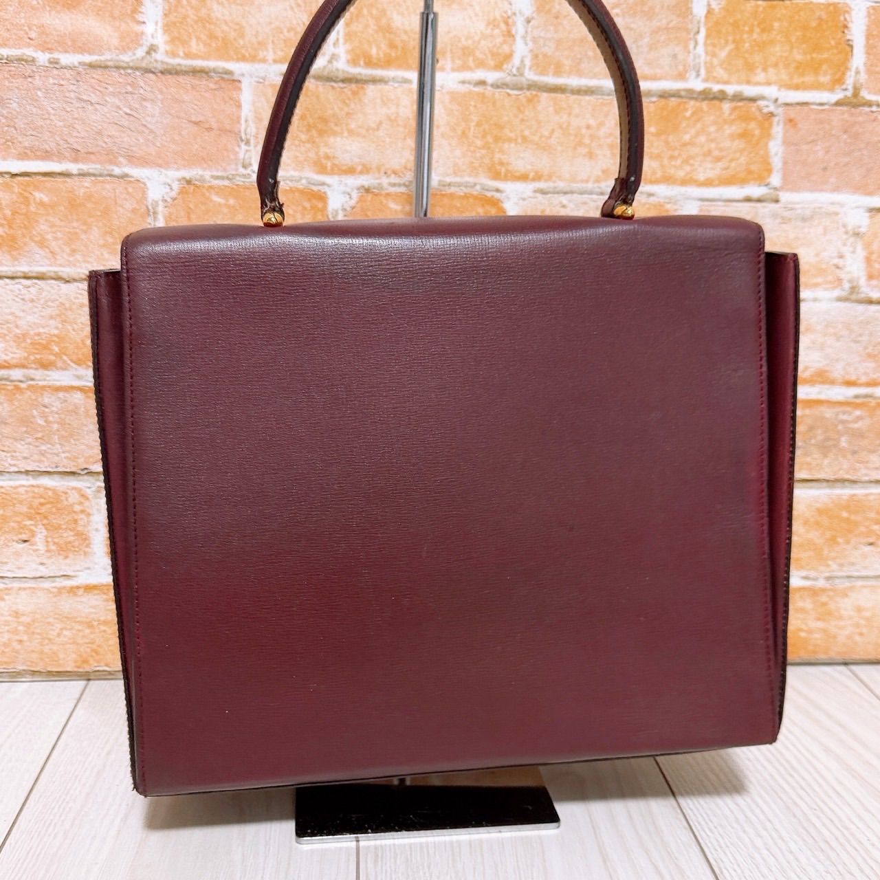 美品) Cartier(カルティエ)ハンドバッグ マストライン ターンロック 
