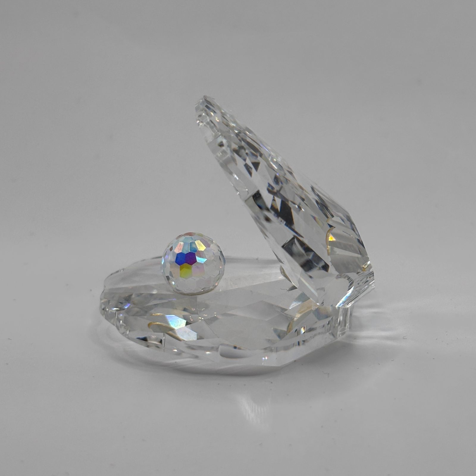 スワロフスキー 貝と真珠 置物 Swarovski SWAROVSKI シェル ラージ 貝 