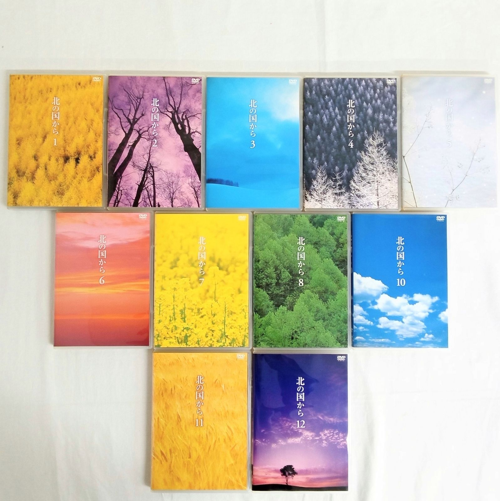 動作確認済み】「北の国から 1~8,10~12巻(9巻欠品) DVD-BOX」 田中邦衛 