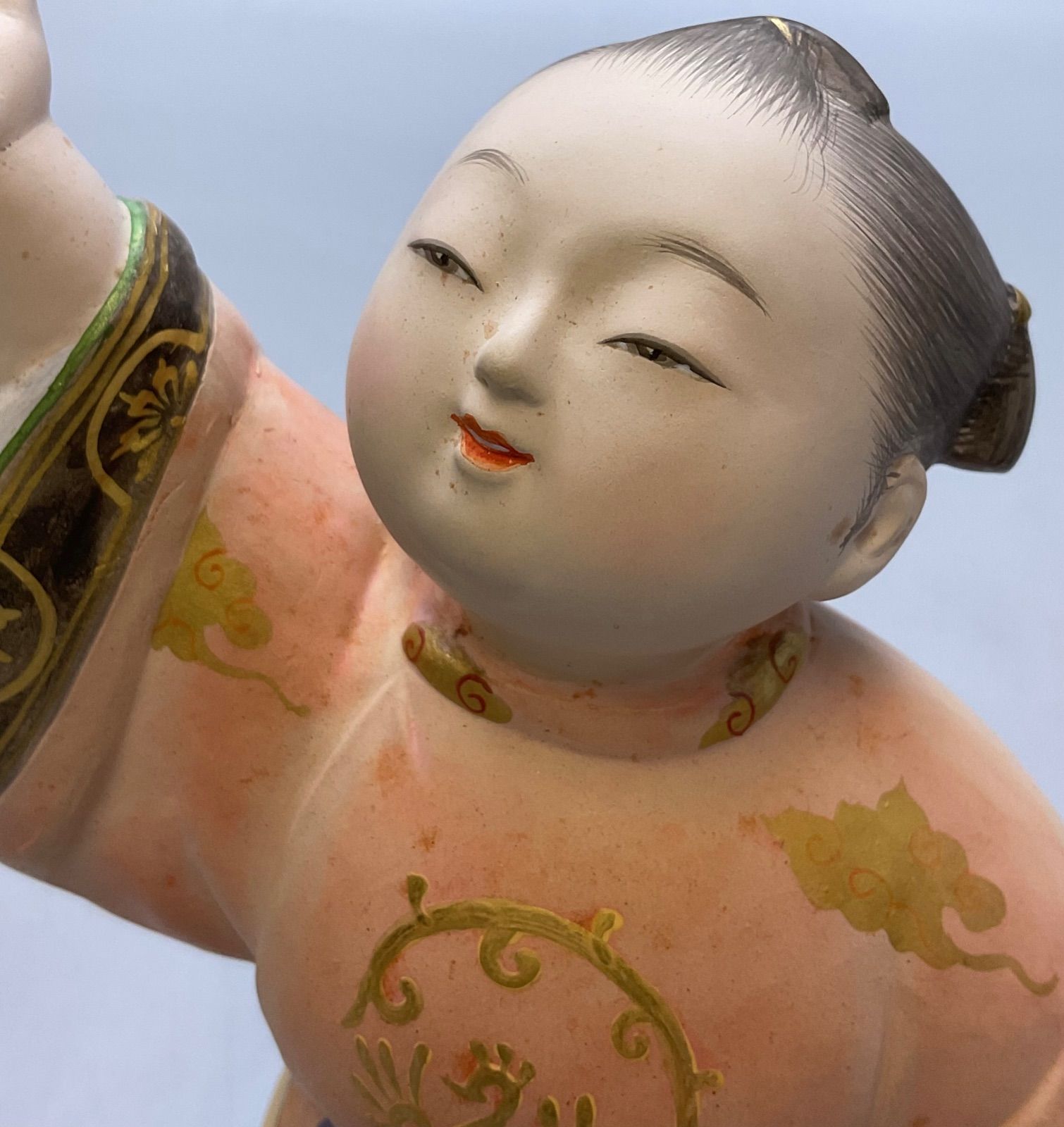 美術品・アンティーク・コレクション 中村信喬 『桃童子』