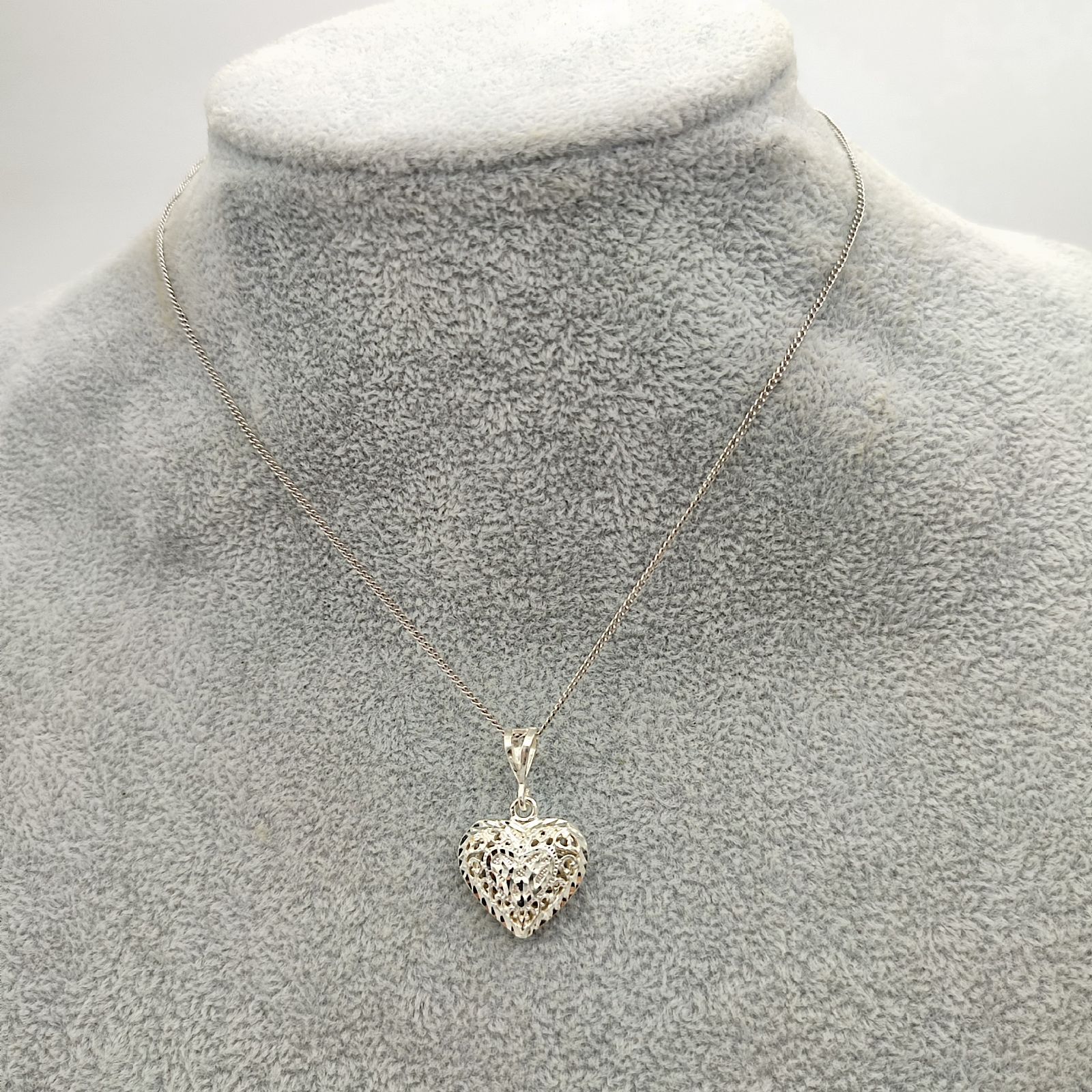 美品】ハートペンダントトップ 透かし SILVER シルバー925 - メルカリ