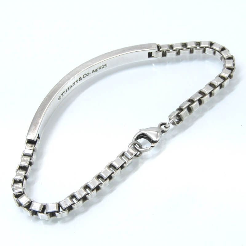 Tiffany&Co. ティファニー ブレスレット ベネチアンリンク ID ボックス Tiffany&Co. ティファニー ブレスレット ベネチアンリンク ID ボックス
