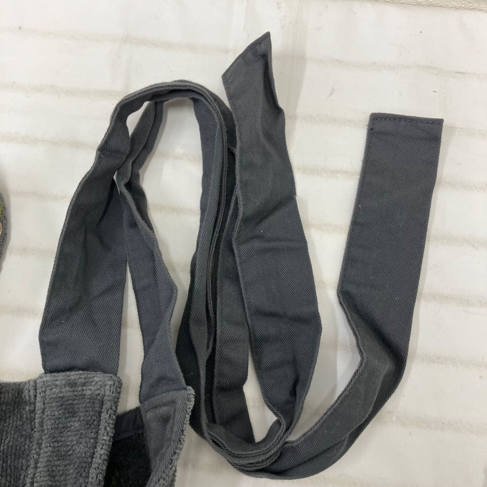 2307 FEILER フェイラー エプロン ムーンライトフラワー 花柄 グレー系