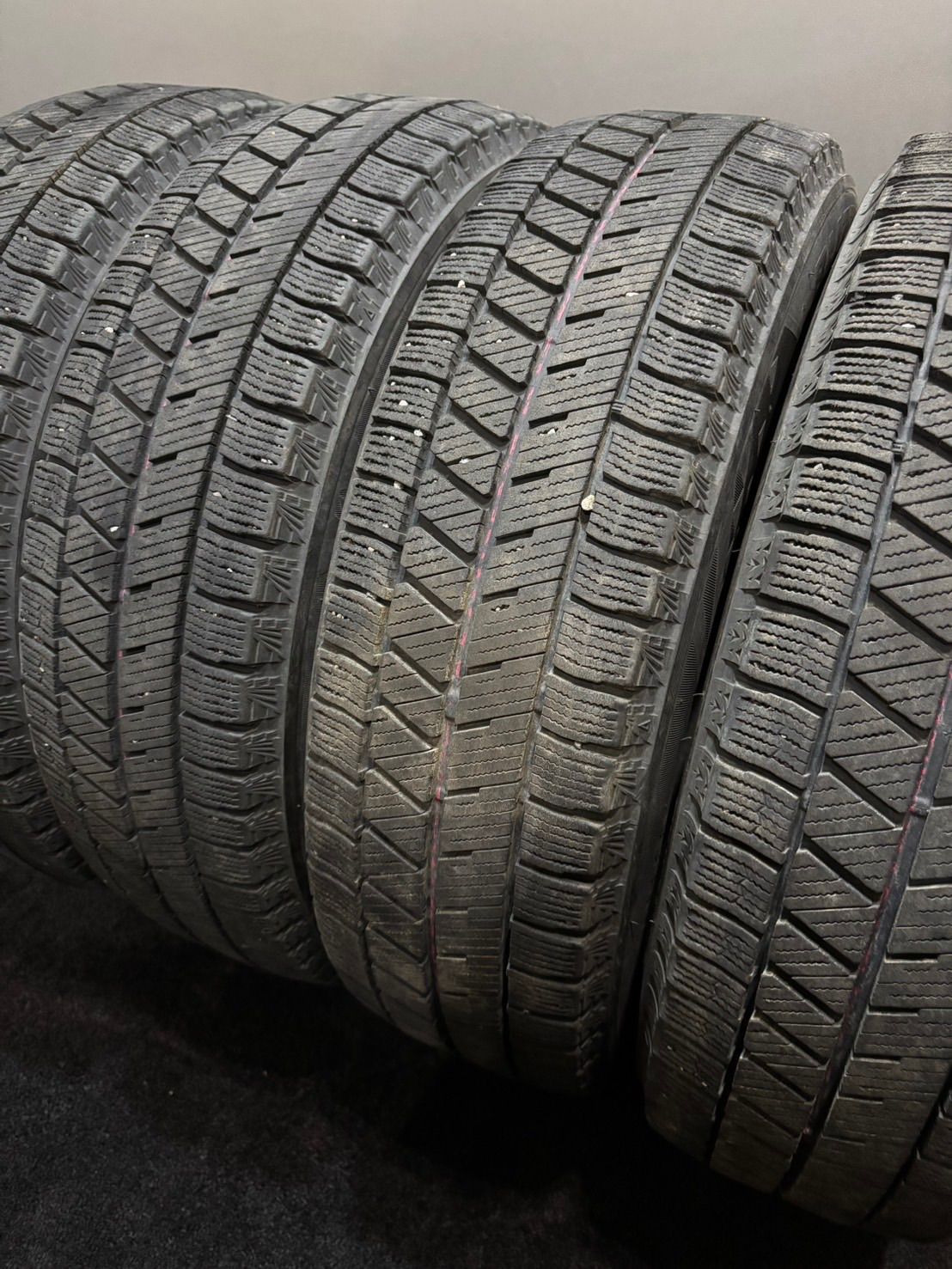 ★155/65R14 BRIDGESTONE/VRX3 21年製 スタッドレス 4本 ブリヂストン ブリザック N-BOX スペーシア タント (4-M13)