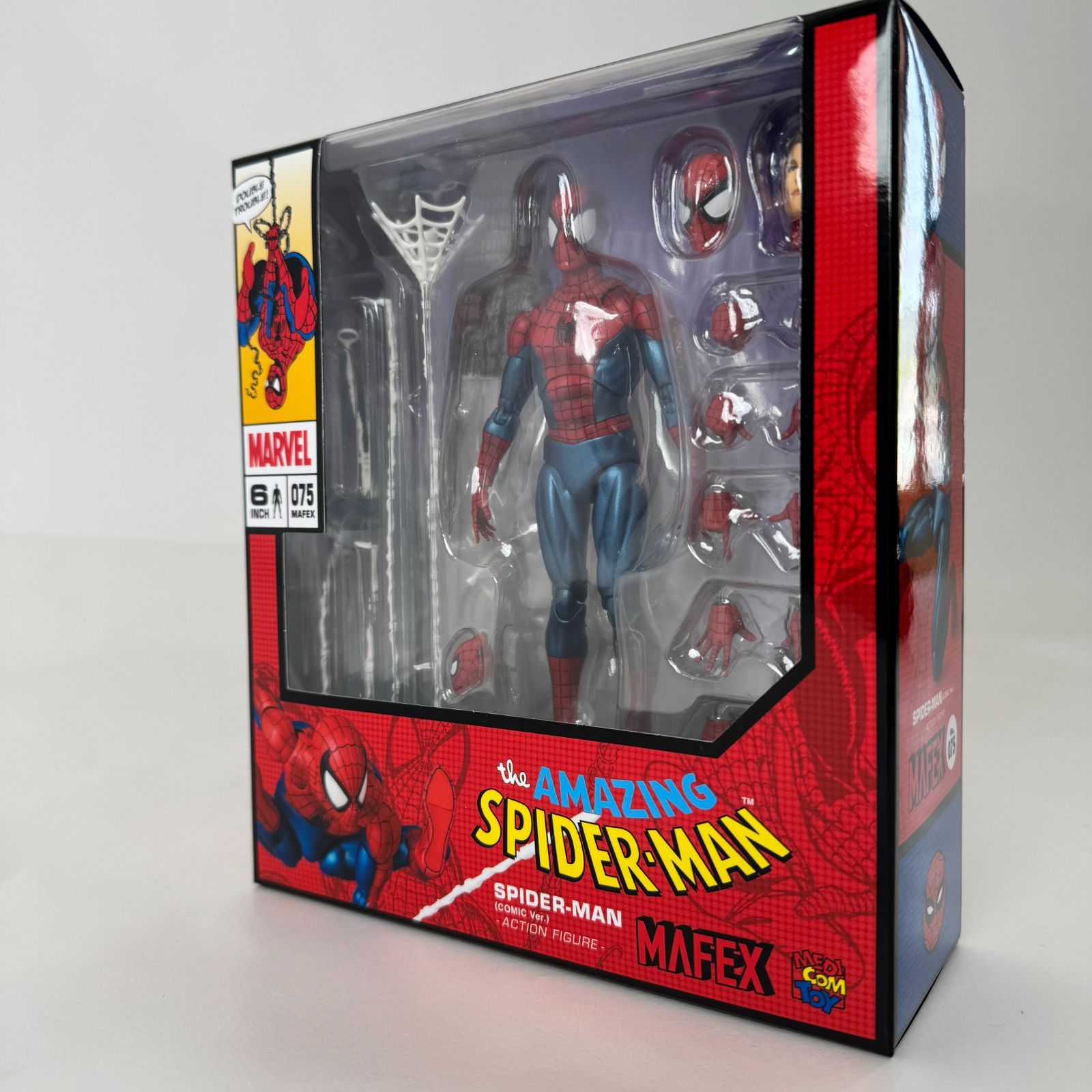 MAFEX スパイダーマン No.075 コミック版 新品未開封 Amazon.co.jp: MAFEX マフェックス No.075 スパイダーマン コミック