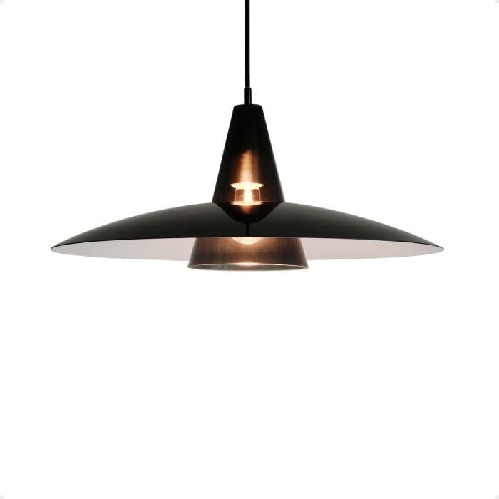 ペンダントライト ガラス Scorre スコーレ LP3146BK｜北欧 シンプルな照明器具｜DI CLASSE ディクラッセ｜メーカー公式店購入で2年保証｜ブラック LED電球付属 [ブラック] [LED電球付属]