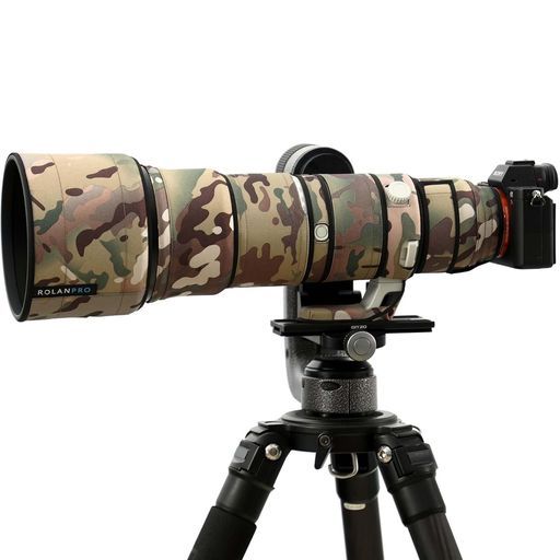 ROLANPRO防水レンズカバー適用ソニーFE400-800mmf/6.3-8GOSS用迷彩レインカバー#4オールテレインカモフラージュカラー