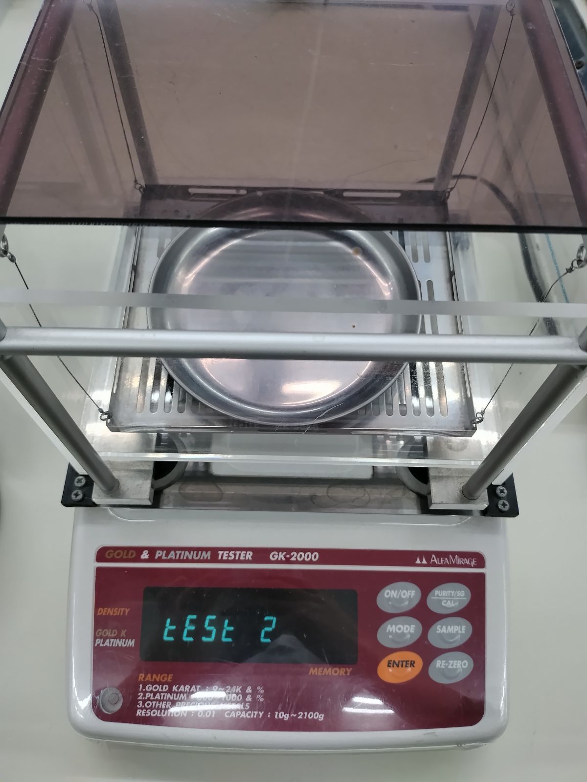 【ジャンク比重計】ALFA MIRAGE アルファミラージュ 貴金属テスター GK-2000【50】