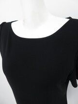 フォクシーニューヨーク  ペロア トップス ブラック 希少な42 美品】FOXEY NEW YORK / フォクシーニューヨーク42 ブラック アクリル