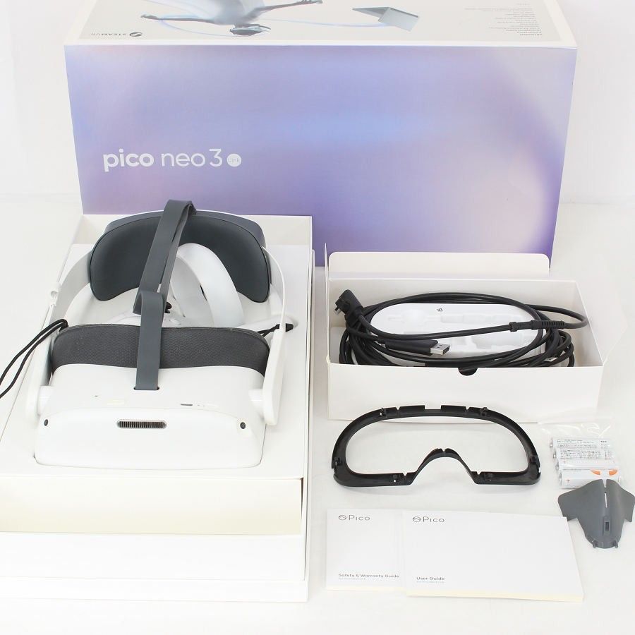 【美品】Pico Neo3 Link A7H10 256GB スタンドアローン型 VR0423 VRヘッドセット ピコ ネオ リンク 本体