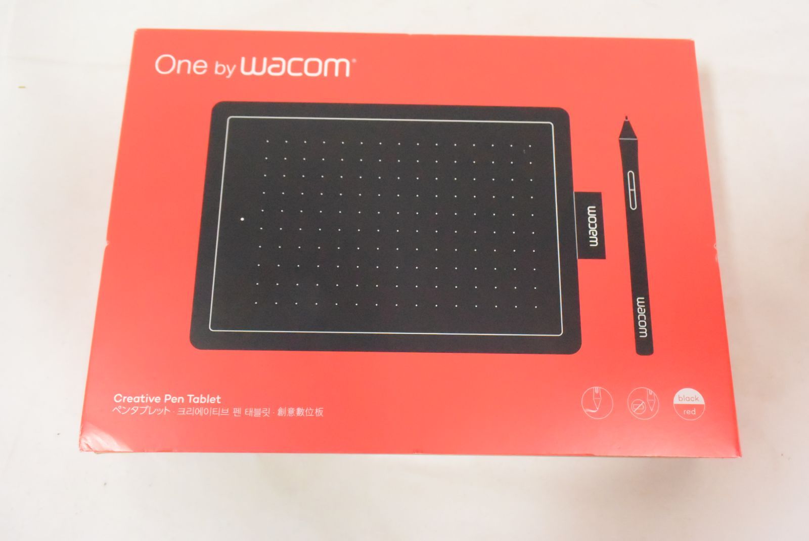 WACOM ワコム ペンタブレット One By Wacom Small レッド CTL-472 / K0-C