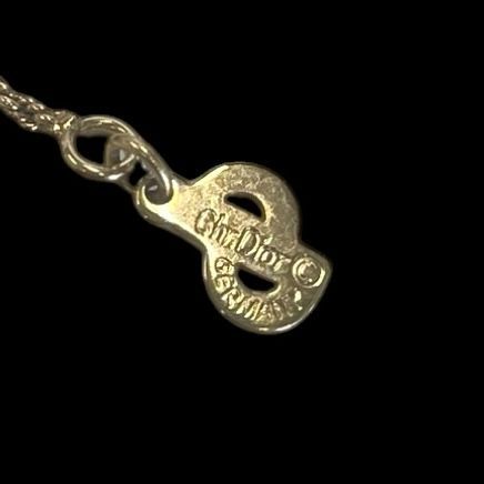 Christian Dior クリスチャンディオール ネックレス CDロゴ GERMANY