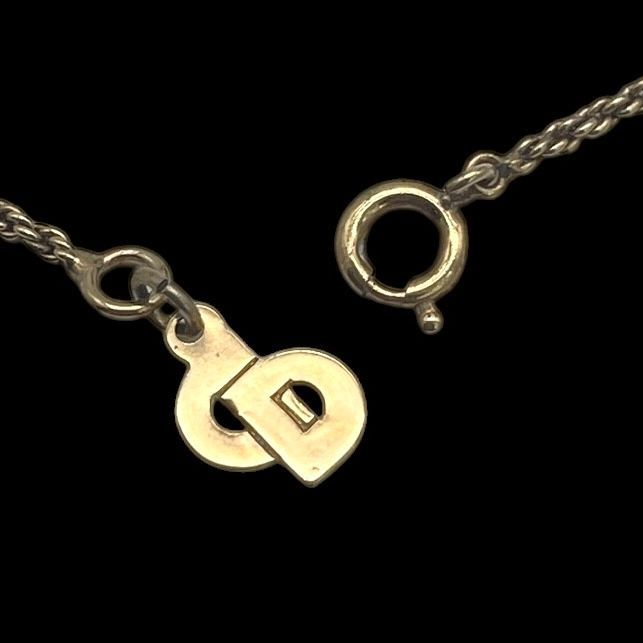 Christian Dior クリスチャンディオール ネックレス CDロゴ GERMANY
