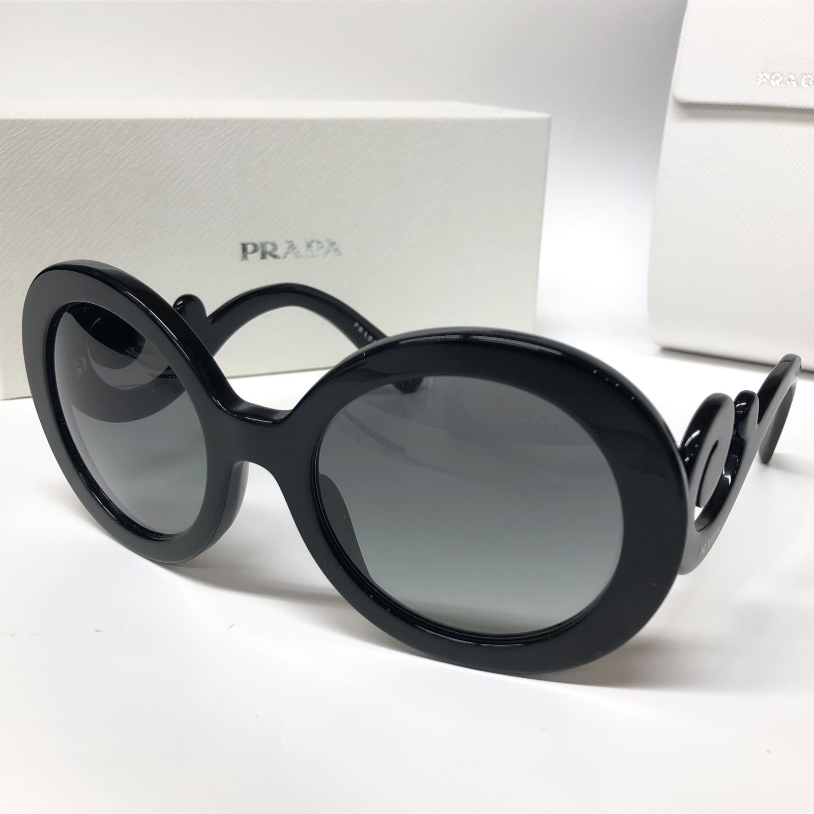 PRADA ミニマルバロック サングラス ブラック SPR27N ケース付属