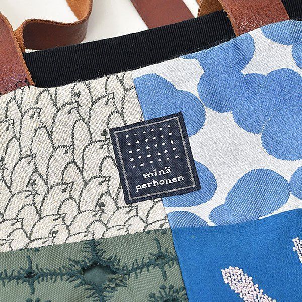 ミナペルホネン mina perhonen piece bag トートバッグ パッチワーク