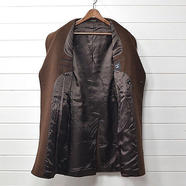 タリアトーレ RICH ダブル チェスターコート 42 ブラウン TAGLIATORE