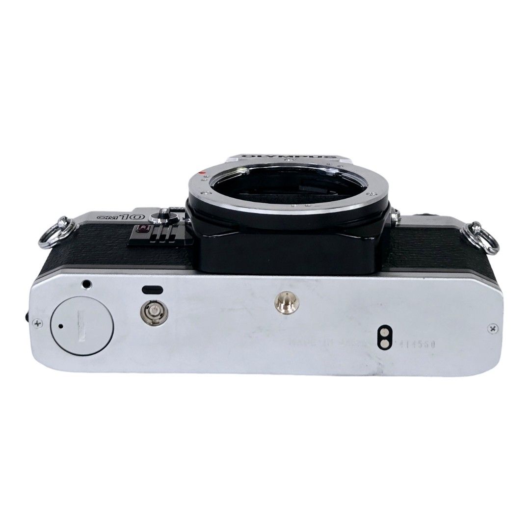 ★モルト貼り替え済・超美品★ オリンパス OM10 ボディ 箱付き #19983 Olympus OM10用モルト貼り替えキット - Aki-Asahi Custom Camera Coverings