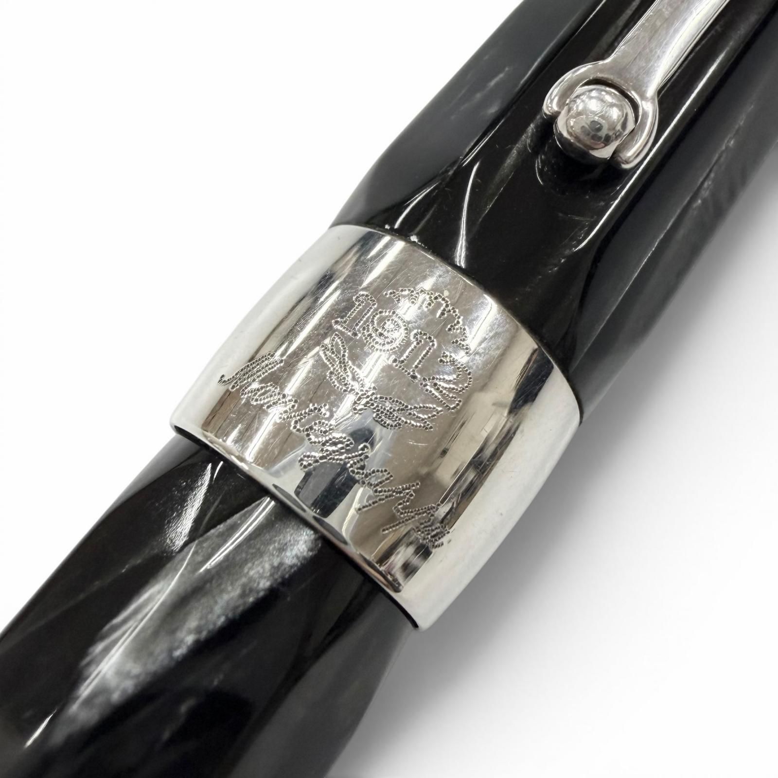 良品□Montegrappa モンテグラッパ シンフォニー ツイスト式 ボールペン ステーショナリー 筆記用具 ブラック シルバー メンズ レディース 良品□Montegrappa モンテグラッパ シンフォニー ツイスト式