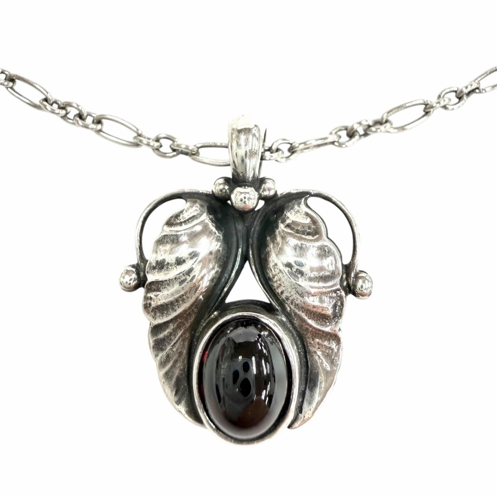 美品 ジョージジェンセン GEORG JENSEN ネックレス ペンダント 1994