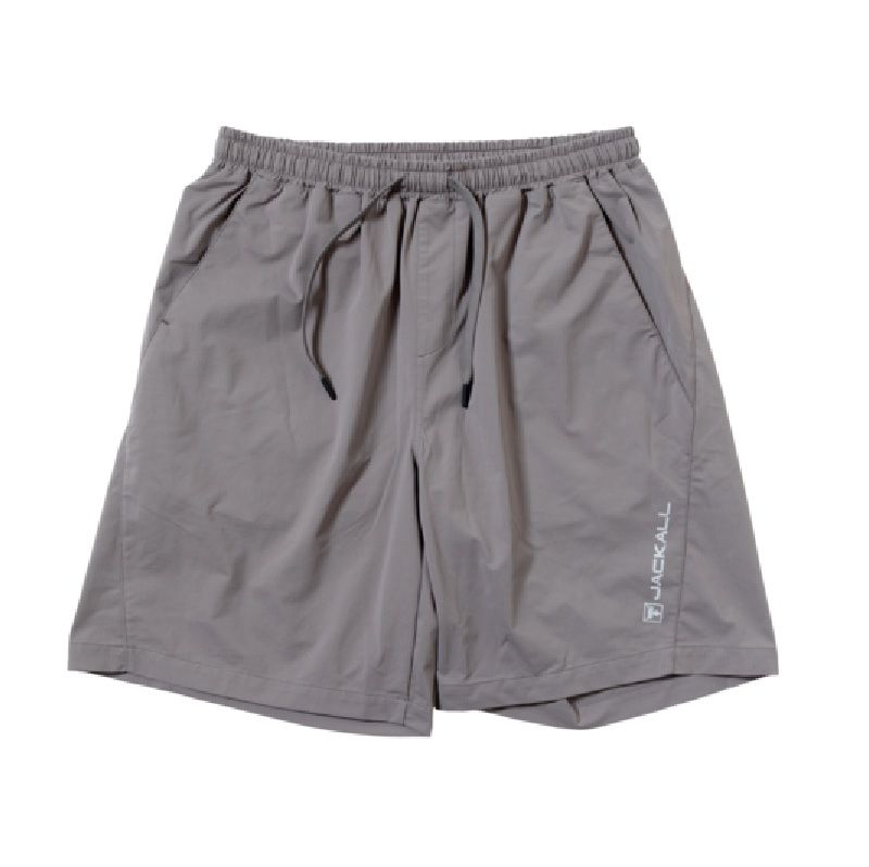 PA-B002 ドライメッシュハーフパンツ XL グレー / 通気性 ストレッチ性 半ズボン 夏物