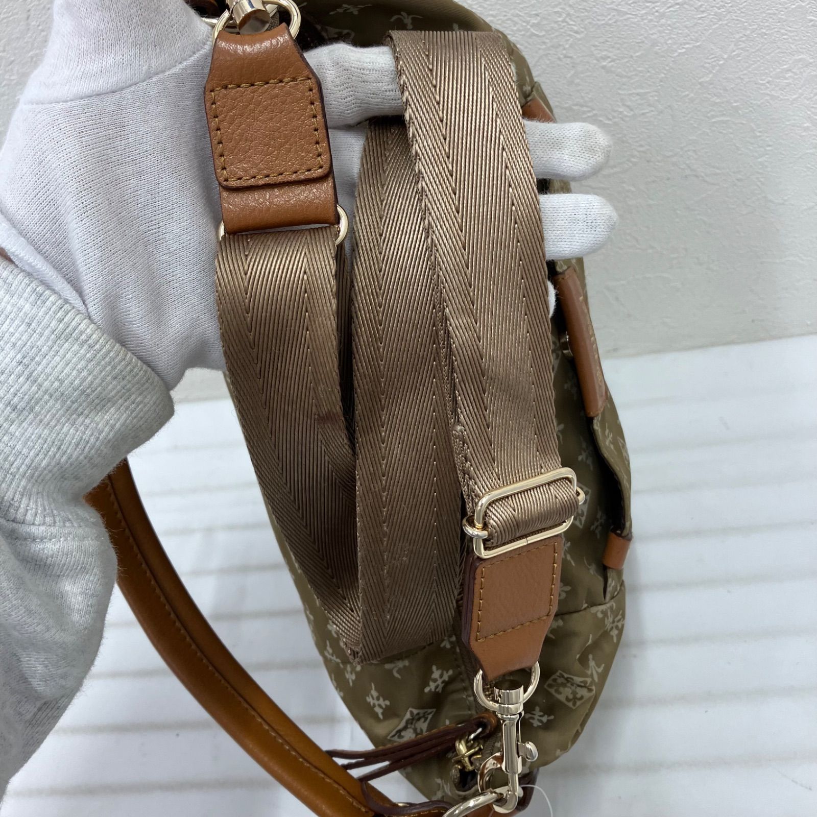 2457 russet ラシット トートバッグ 2way ショルダーバッグ モノグラム 
