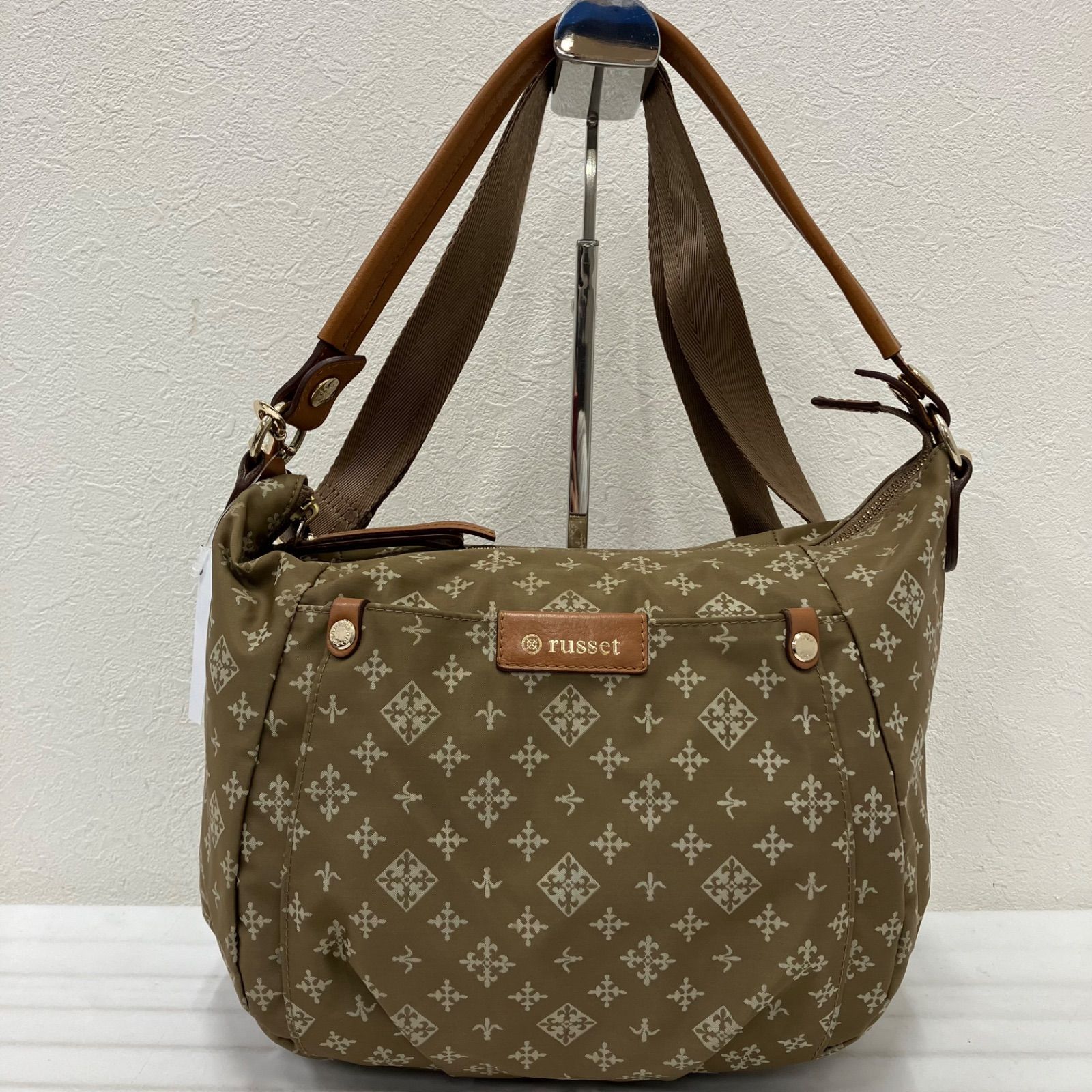 2457 russet ラシット トートバッグ 2way ショルダーバッグ モノグラム 