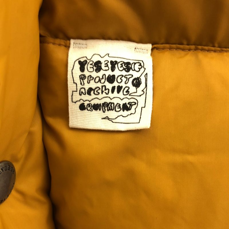 中古】YESEYESEE ダウンジャケット M YS243OOWHS01 イエロー イェス