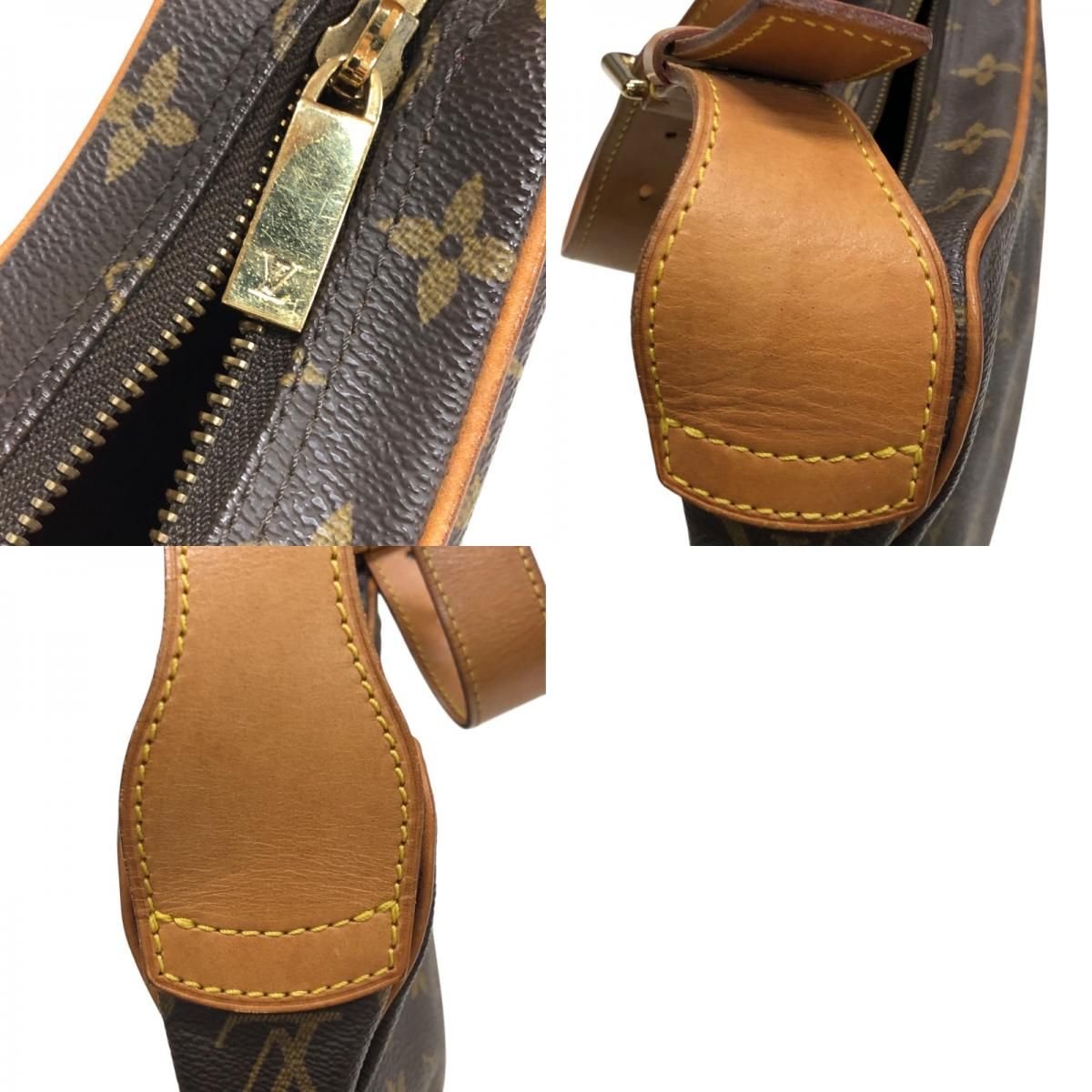 ルイ・ヴィトン LOUIS VUITTON クロワッサンMM M51512 ブラウン 