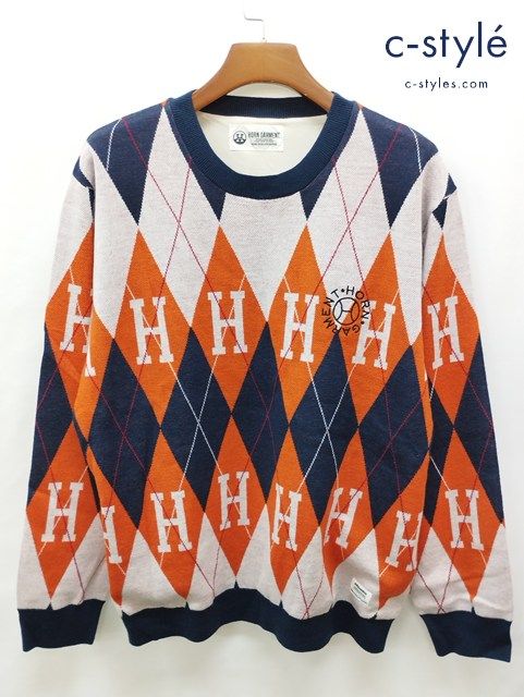 HORN GARMENT ホーンガーメント　クルーネックセーター 46 HORN GARMENT ホーンガーメント セーター サイズ 46 【公式通販】