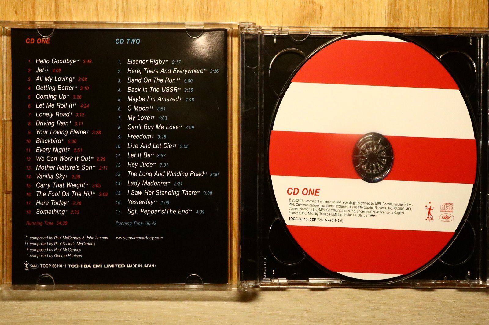 国内盤CD☆ポール・マッカートニー/Paul McCartney□ バック・イン・ザ