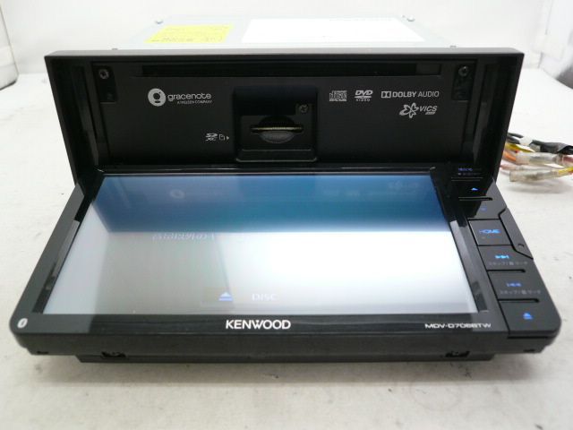 中古】 訳あり 2026春 ケンウッド MDV-D706BTW メモリー ナビ 地デジ
