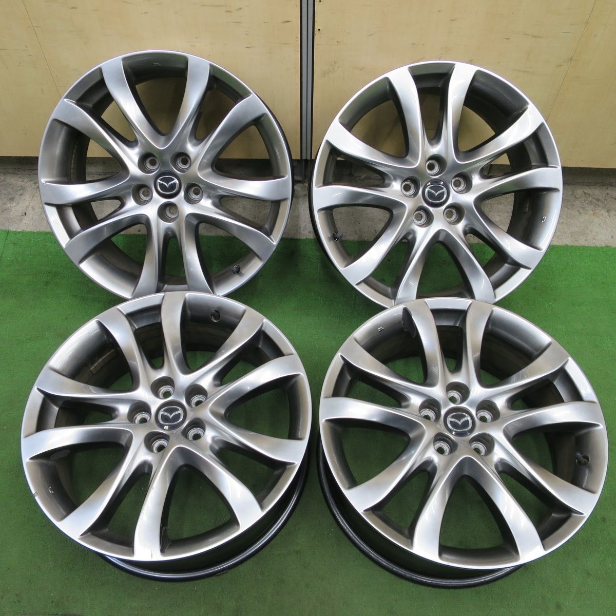 [送料無料] 4本価格★マツダ アテンザ 純正 ホイール 19インチ 19×7.5J PCD114.3/5H★6041401NGホ