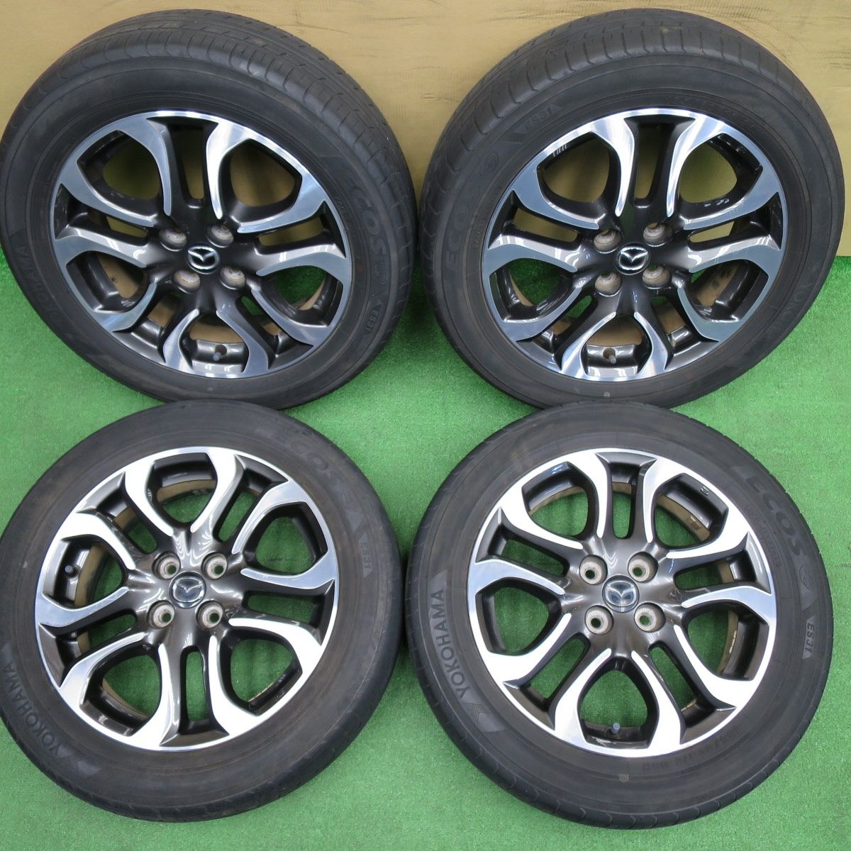 4本価格☆マツダ DJ デミオ 純正 185/60R16 ヨコハマ エコス ES31 16 