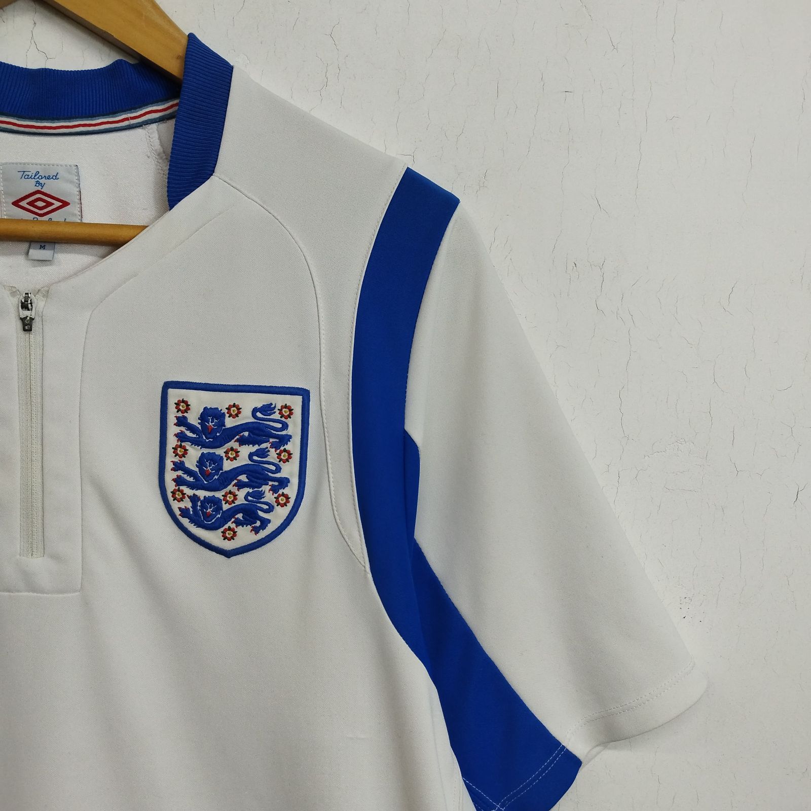 00s Umbro イングランド代表 2010-11 ゲームシャツ ホームモデル