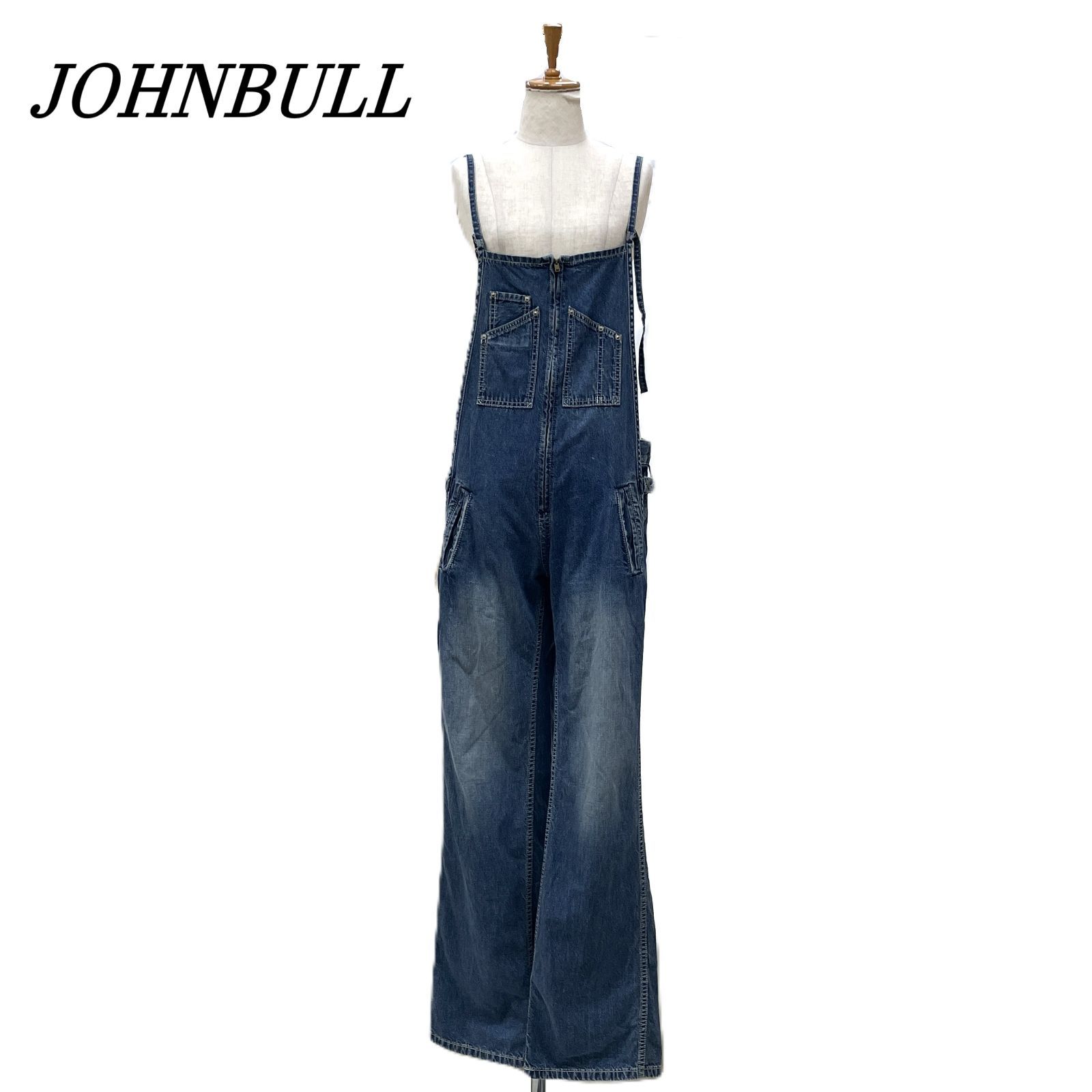 JOHNBULL ジョンブル フレンチサロペット LL BLU/ブルー - メルカリ