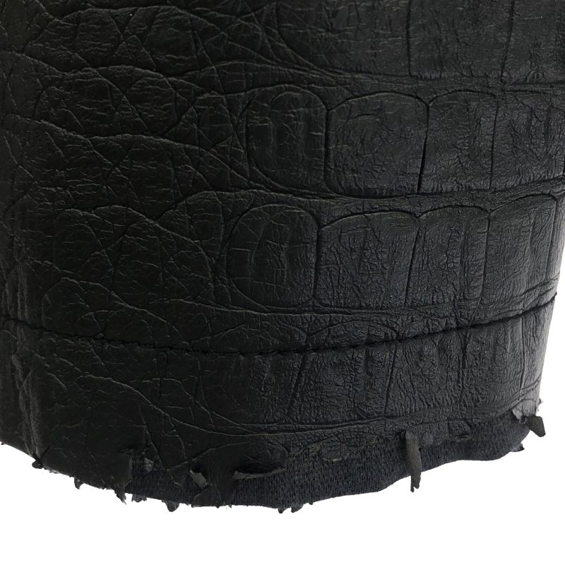 中古】Supreme Faux Croc Car Coat L ブラック シュプリーム[10