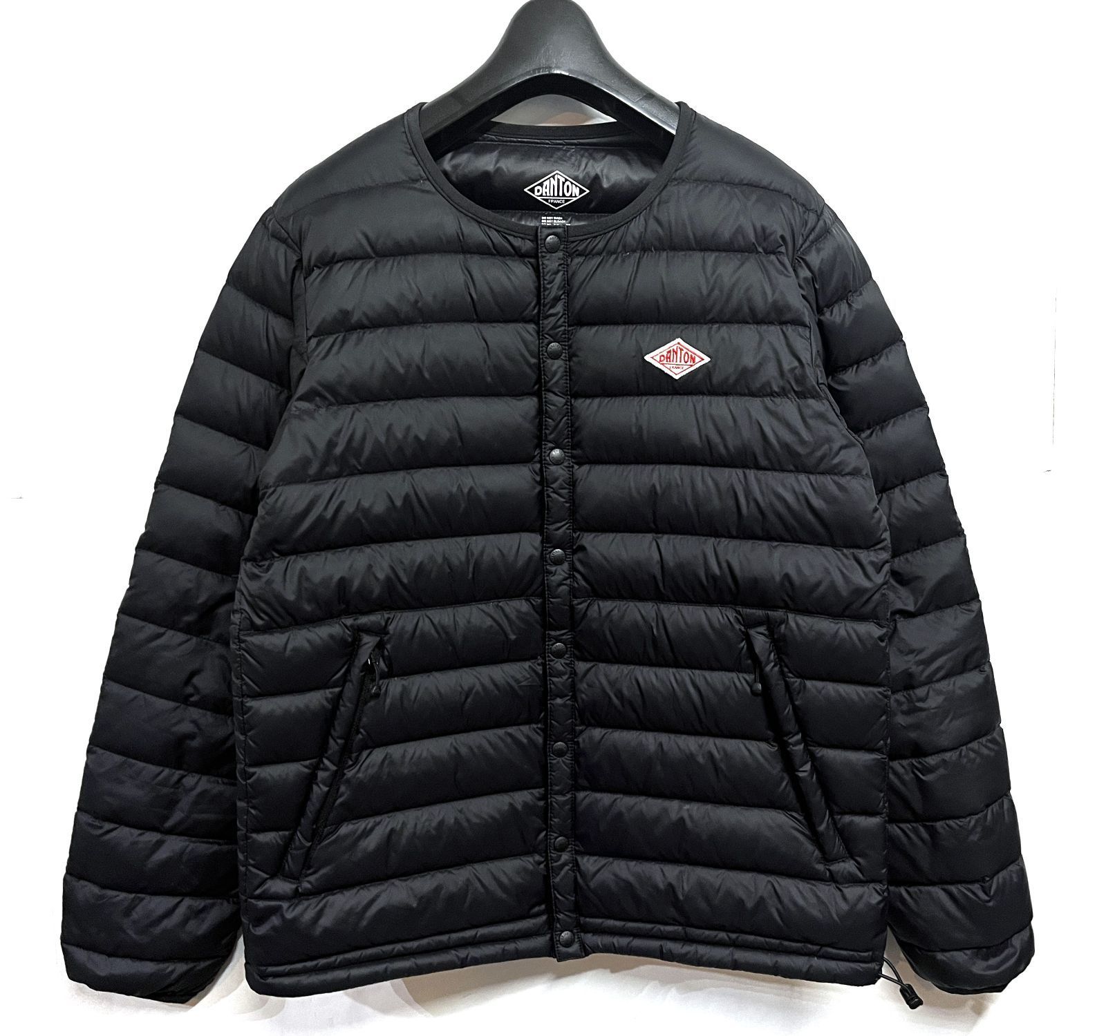 DANTON｜ダントン ノーカラー インナーダウン JD-8751 - メルカリ