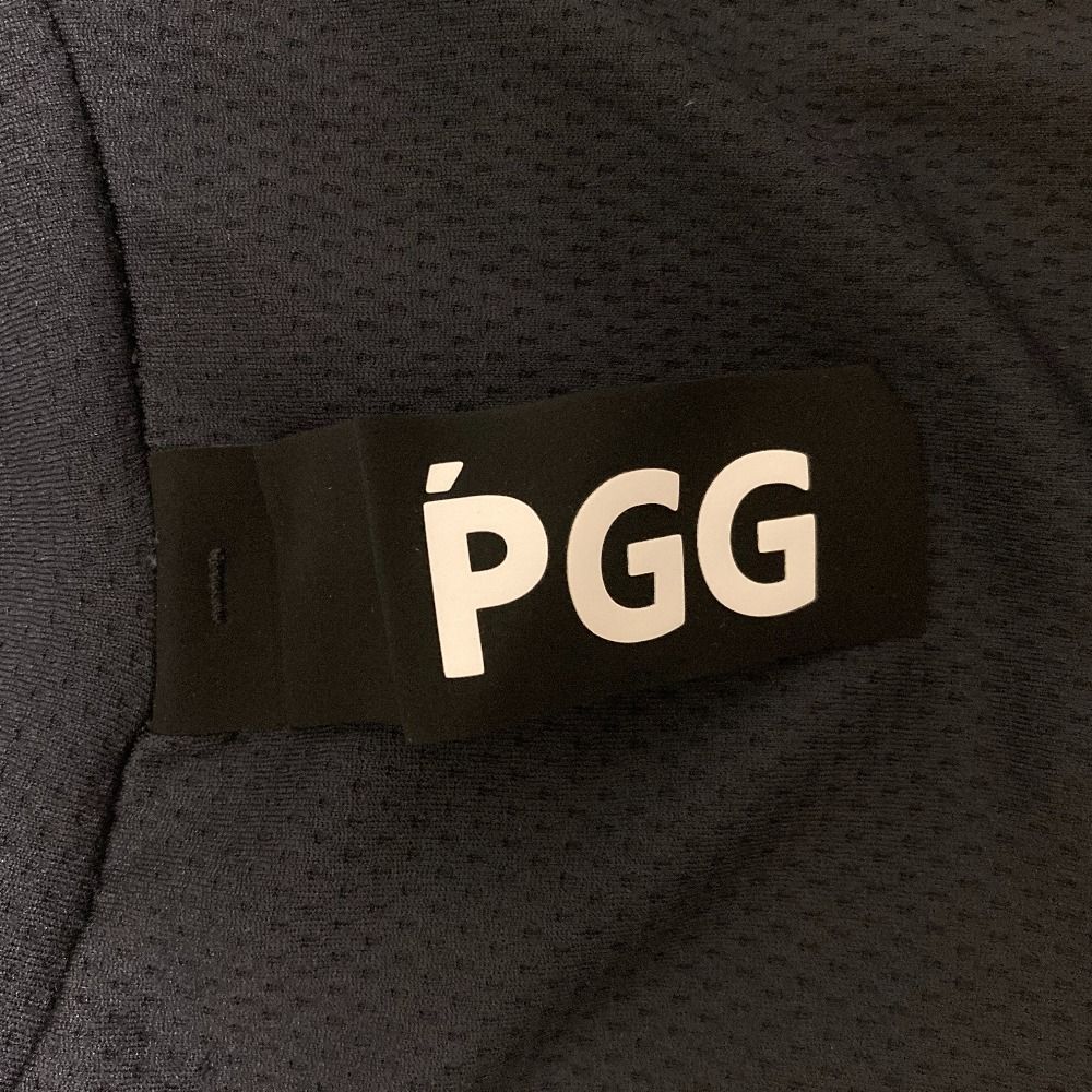 美品 PGG パーリーゲイツ ノースリーブ メッシュ モックネック
