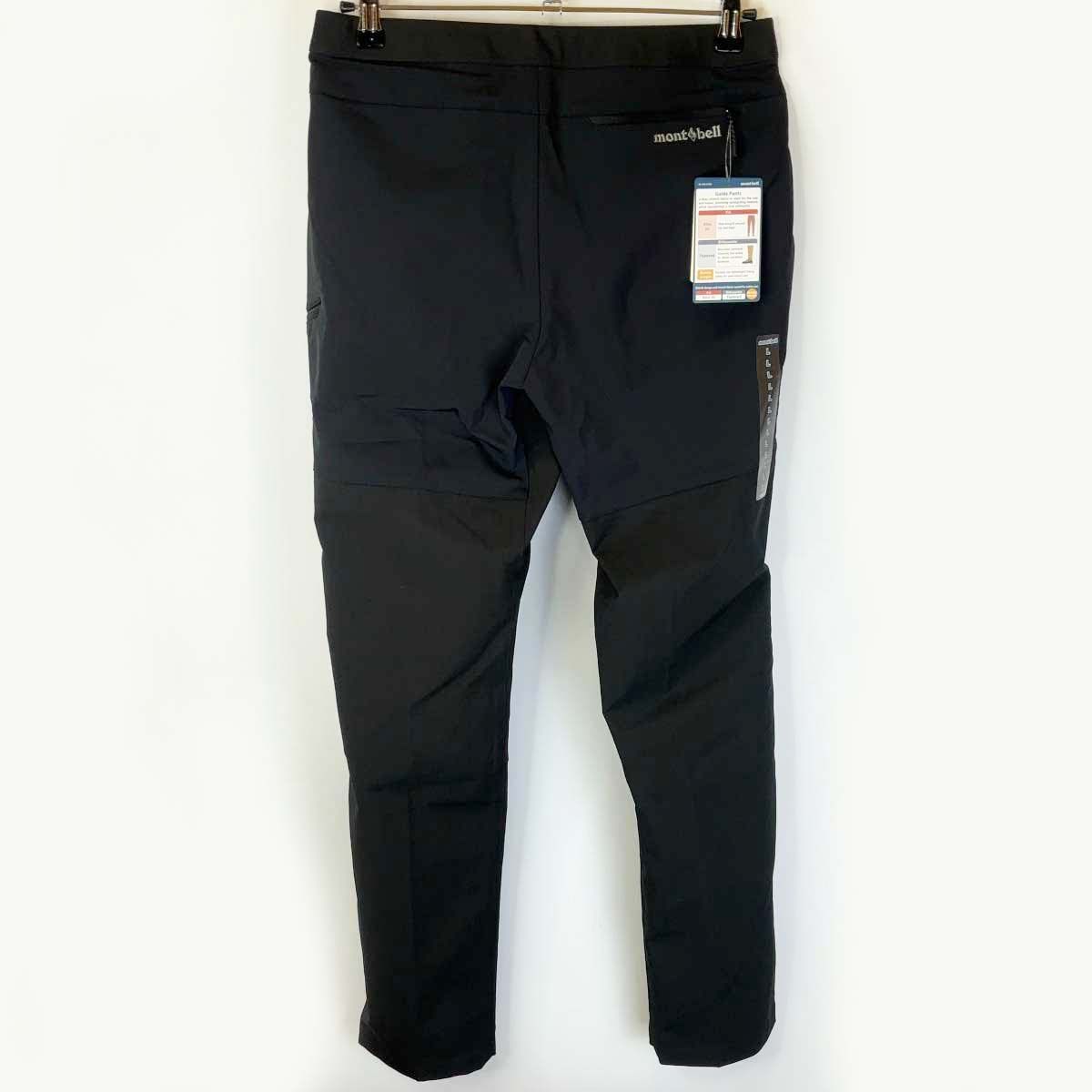 【未使用】モンベル ガイドパンツ M ブラック 1105686 レディース mont-bell 登山 トレッキング ストレッチ 未使用】モンベル ガイドパンツ L ブラック 1105686 レディース mont