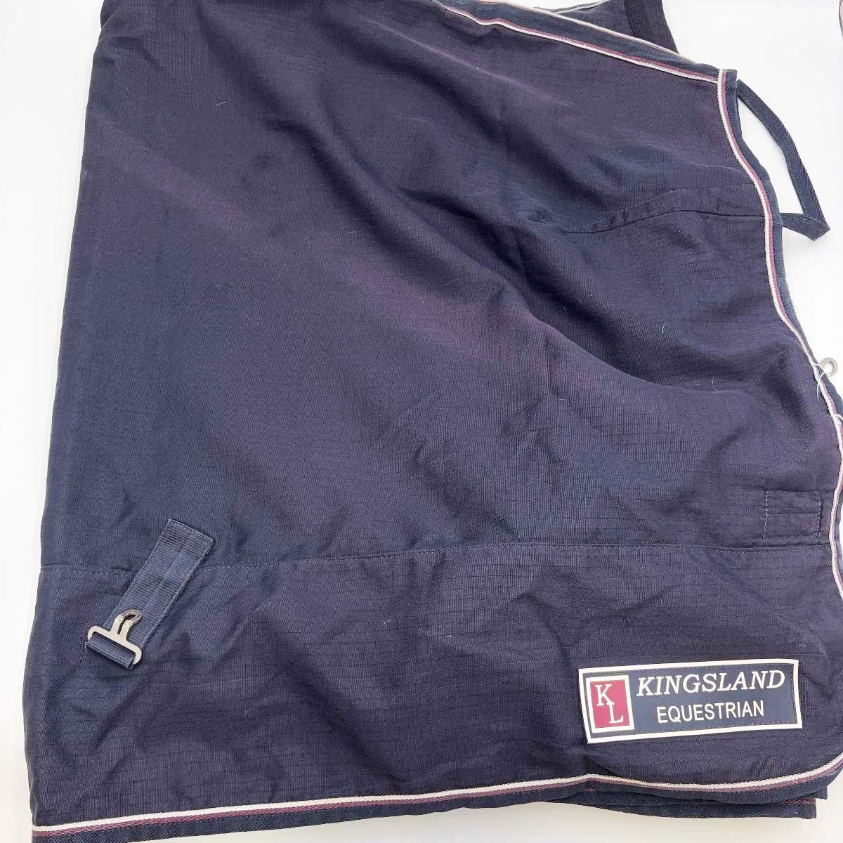 KINGSLAND キングスランド 馬着 ネイビー 乗馬 馬術 - メルカリ