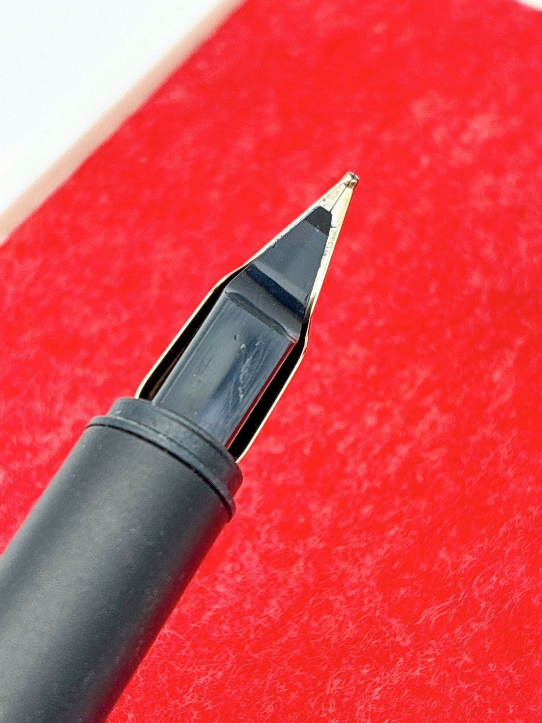 MONTBLANC/モンブラン Slim Line/スリムライン Sライン 万年筆 ブラウン/ゴールド ヴィンテージ FC-rel027 MONTBLANC/モンブラン Slim Line/スリムライン Sライン 万年筆